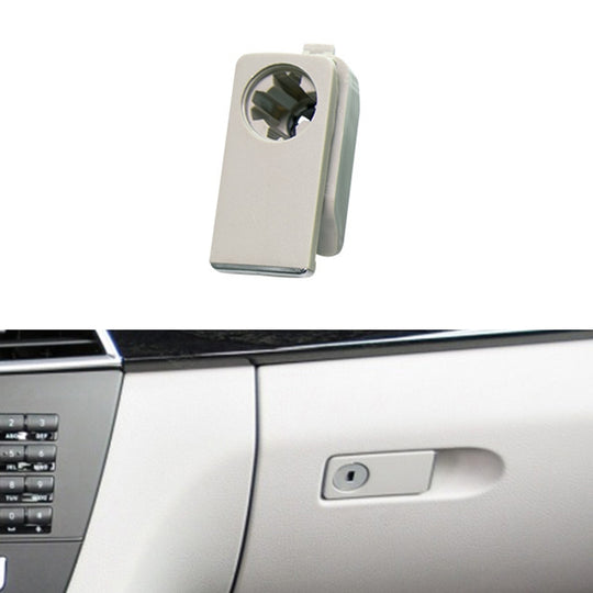Interrupteur de poignée de boîte à gants de voiture pour Mercedes-Benz W212 2008-2014, conduite à gauche (gris blanc)