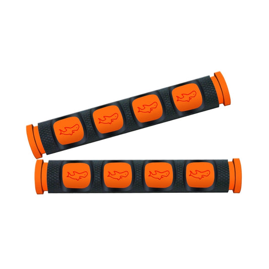 2 PCS Motorcycle Modification Accessories PVC Horn ShapeHand Grip Cover Handlebar Set(Orange) by buy2fix