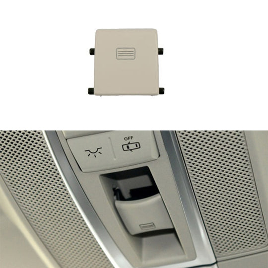 Auto-Dome-Licht-Taste Schiebedach-Fenster-Schalter-Taste für Mercedes-Benz W166 / W292 2012-, Linksverkehr, Stil: flach (merzerisiert beige)
