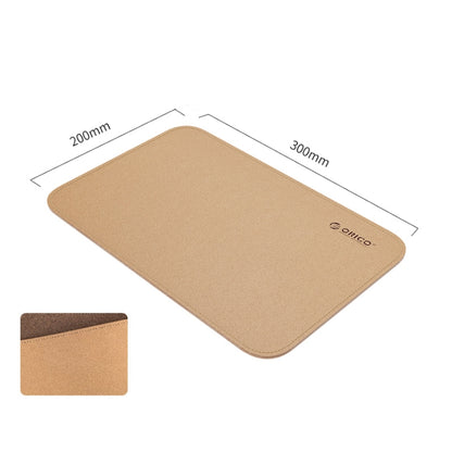 ORICO Double Sided Mouse Pad, Size: 200x300mm, Color:Cork + Coffee - Mouse Pads by ORICO | Online Shopping UK | buy2fix