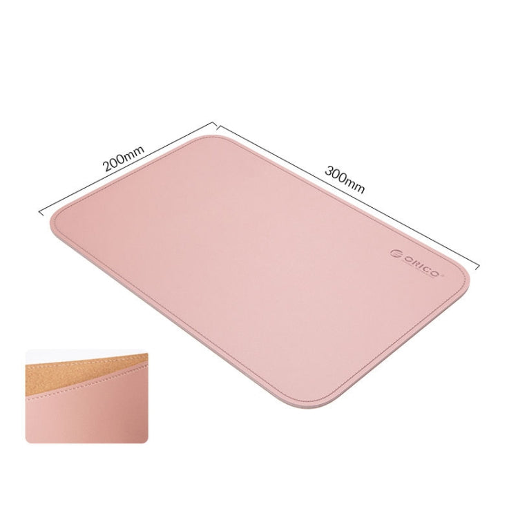 ORICO Double Sided Mouse Pad, Size: 200x300mm, Color:Cork + Pink PU - Mouse Pads by ORICO | Online Shopping UK | buy2fix