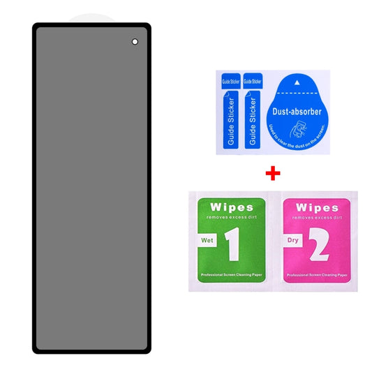 Full Cover Anti-peeping Tempered Glass Film For Xiaomi Mi Mix Fold by buy2fix