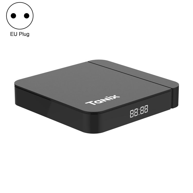 Tanix W2 Amlogic S905 Quad Core Smart TV Set Top Box, RAM:4G+64G With Dual Wifi/BT(EU Plug) - Amlogic S905 by buy2fix | Online Shopping UK | buy2fix