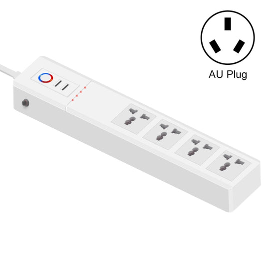 ZigBee 16A SM-SO306-M 4 Holes + 2 USB Multi-purpose Smart Power Strip(AU Plug) - Consumer Electronics by buy2fix | Online Shopping UK | buy2fix