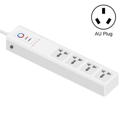 WiFi 16A SM-SO306-M 4 Holes + 2 USB Multi-purpose Smart Power Strip(AU Plug) - Consumer Electronics by buy2fix | Online Shopping UK | buy2fix