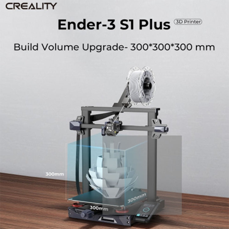 Creality Ender-3 S1 Plus Full-metal Dual-gear Larger-size 3D Printer AU Plug - Consumer Electronics by Creality | Online Shopping UK | buy2fix