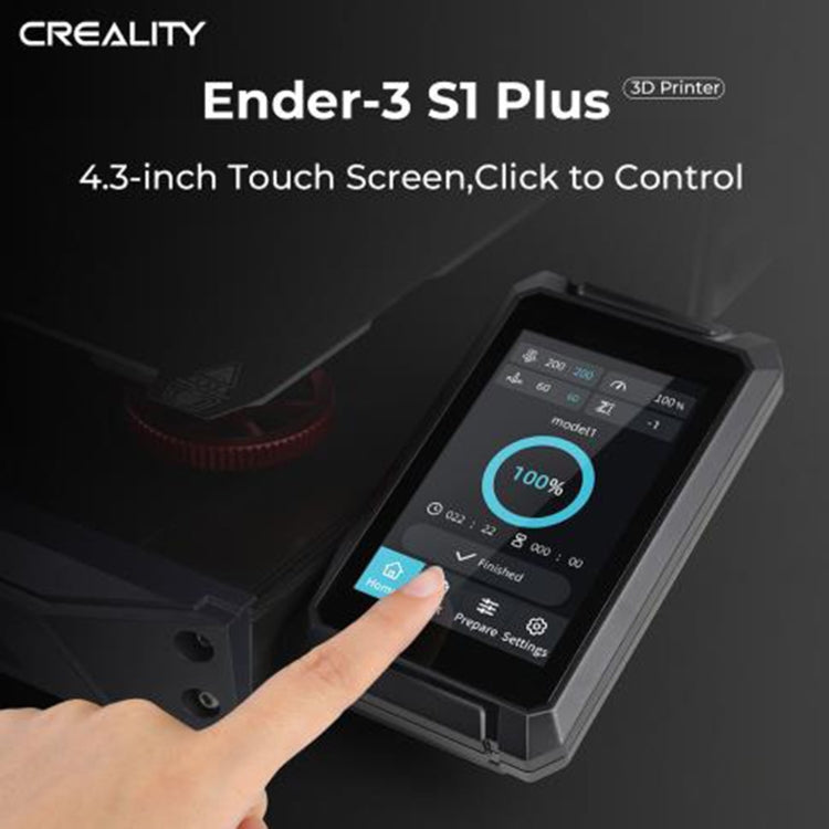 Creality Ender-3 S1 Plus Full-metal Dual-gear Larger-size 3D Printer AU Plug - Consumer Electronics by Creality | Online Shopping UK | buy2fix