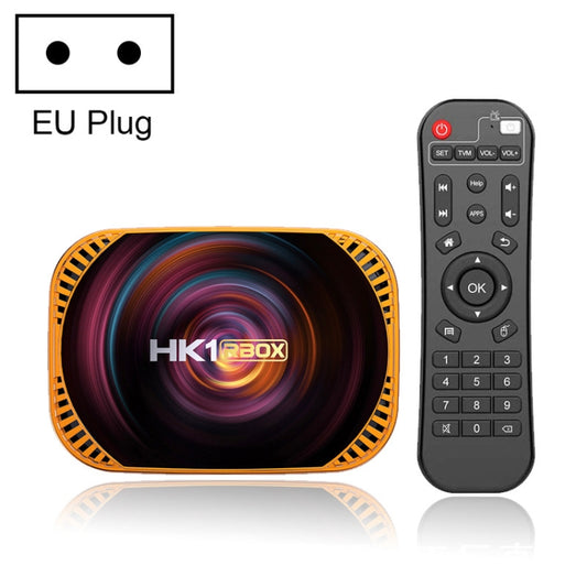 MECOOL HK1RBOX X4 4K TV Box, Android 11 Amlogic S905X4 CPU with RC 4GB+128GB(EU Plug) - Consumer Electronics by MECOOL | Online Shopping UK | buy2fix