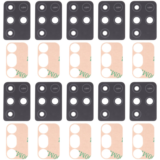 Objectif de caméra arrière 10 pièces pour Infinix Note 10 X693
