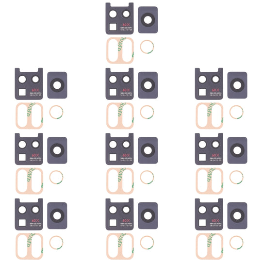 Objectif de caméra arrière 10 pièces, pour Infinix Zero X/Zero X Pro X6810 X6811 X6811B