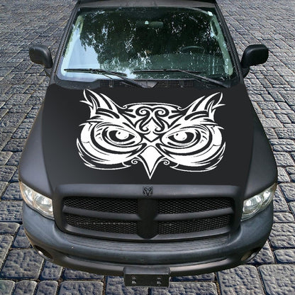 D-921 Eagle Totem Pattern Car Modified Decorative Sticker(White) by buy2fix