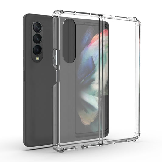 For Samsung Galaxy Z Fold4 Shockproof Acrylic Folding Phone Case by buy2fix