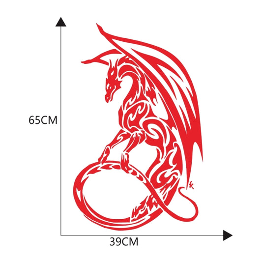 D-931 Pterosaur Pattern Car Modified Decorative Sticker(Red) by buy2fix