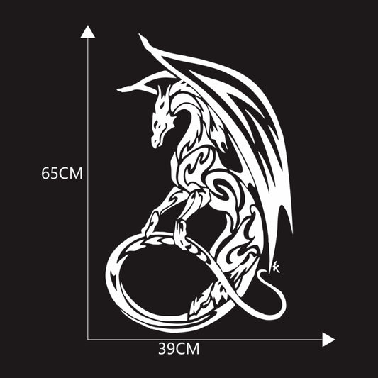 D-931 Pterosaur Pattern Car Modified Decorative Sticker(White) by buy2fix