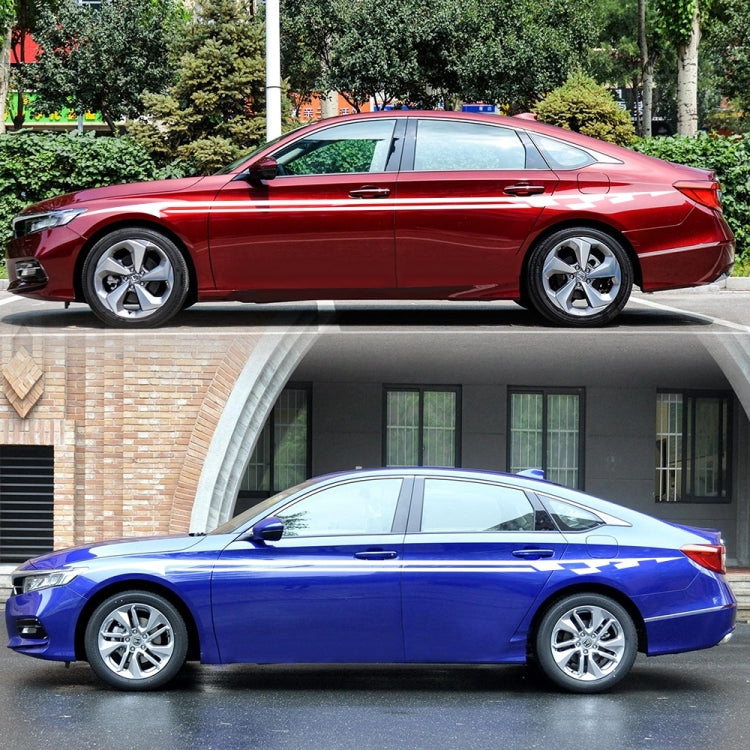 2 PCS/Set D-934 Waistline Pattern Car Modified Decorative Sticker(White) by buy2fix