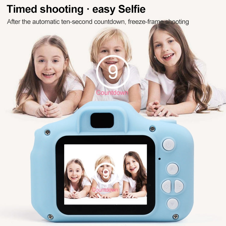 X2S 2.0 Inch LCD Screen Mini Children Camera Digital Camera, Resolution:800W(Blue) - Consumer Electronics by buy2fix | Online Shopping UK | buy2fix