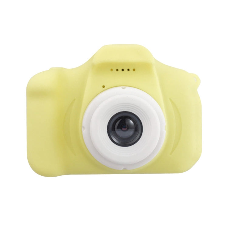 X2S 2.0 Inch LCD Screen Mini Children Camera Digital Camera, Resolution:HD Single Camera 1300W(Yellow) - Consumer Electronics by buy2fix | Online Shopping UK | buy2fix