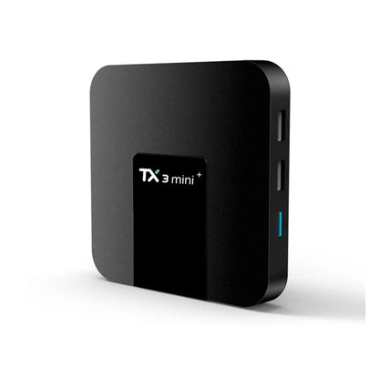 TX3 mini+  Android 11.0 Smart TV Box, Amlogic S905W2 Quad Core, Memory:4GB+64GB, 2.4GHz / 5GHz WiFi(UK Plug) - Consumer Electronics by buy2fix | Online Shopping UK | buy2fix