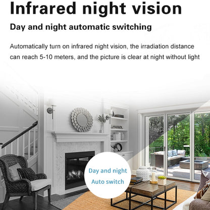 AS02 Home Security Infrared Night Vision Wireless Voice Intercom Small Camera - Security by buy2fix | Online Shopping UK | buy2fix