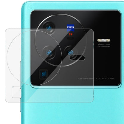 For vivo X80 Pro 5G imak Integrated Rear Camera Lens Tempered Glass Film with Lens Cap - OPPO & vivo Accessories by imak | Online Shopping UK | buy2fix