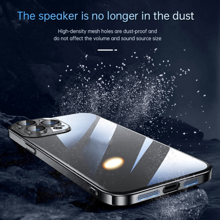 For iPhone 13 Pro SULADA JINGJIA Series Lens Protector PC Phone Case (Silver) by SULADA