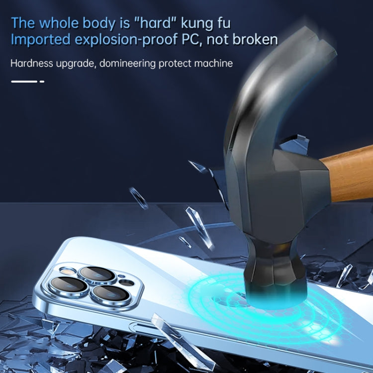 For iPhone 13 Pro SULADA JINGJIA Series Lens Protector PC Phone Case (Silver) by SULADA