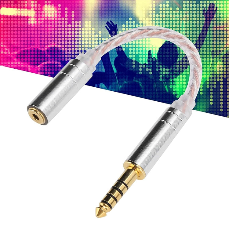 ZS0156 Balanced Inter-conversion Audio Cable(4.4 Balance Male to 3.5 Stereo Female) - Headset Accessories by buy2fix | Online Shopping UK | buy2fix