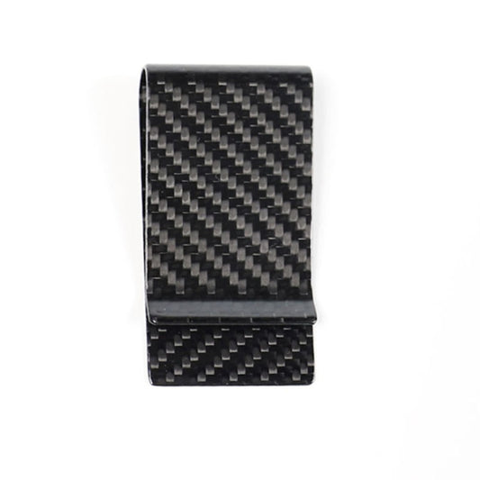 Car Carbon Fiber Card Holder Wallet Credit Card Clip(Polished) by buy2fix