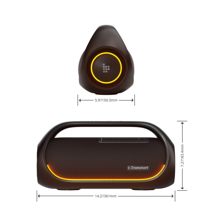 Tronsmart Bang Portable Outdoor Wireless Bluetooth 60W IPX6 NFC Speaker - Mini Speaker by Tronsmart | Online Shopping UK | buy2fix