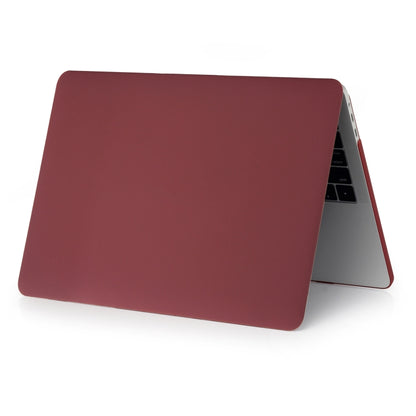 Laptop Matte Style Protective Case For MacBook Air 13.6 inch A2681 2022(Wine Red) - MacBook Pro Cases by buy2fix | Online Shopping UK | buy2fix