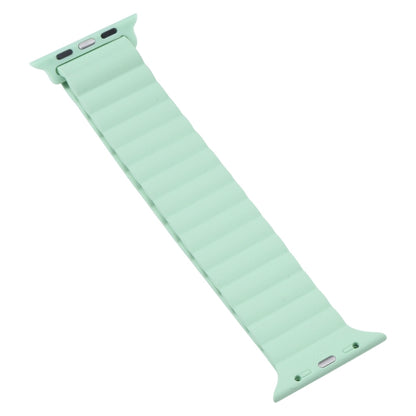 Silicone Magnet Watch Band For Apple Watch Ultra 49mm&Watch Ultra 2 49mm / Series 9&8&7 45mm / SE 3&SE 2&6&SE&5&4 44mm / 3&2&1 42mm(Khaki) by buy2fix