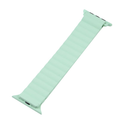 Silicone Magnet Watch Band For Apple Watch Ultra 49mm&Watch Ultra 2 49mm / Series 9&8&7 45mm / SE 3&SE 2&6&SE&5&4 44mm / 3&2&1 42mm(Khaki) by buy2fix