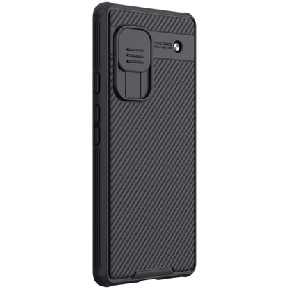 For Google Pixel 6a NILLKIN CamShield Pro Series PC Full Coverage Phone Case(Black) - Google Cases by NILLKIN | Online Shopping UK | buy2fix