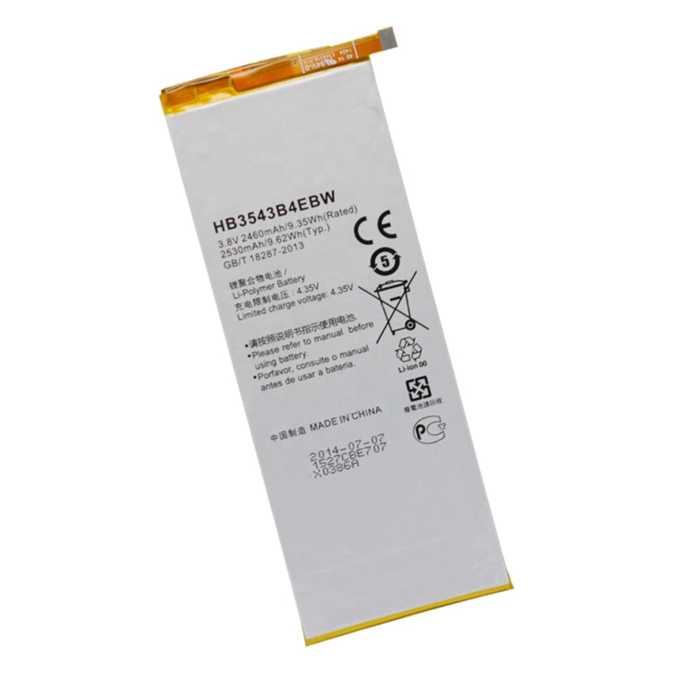 HB3543B4EBW For Huawei Ascend P7 Li-Polymer Battery Replacement - For Huawei by buy2fix | Online Shopping UK | buy2fix