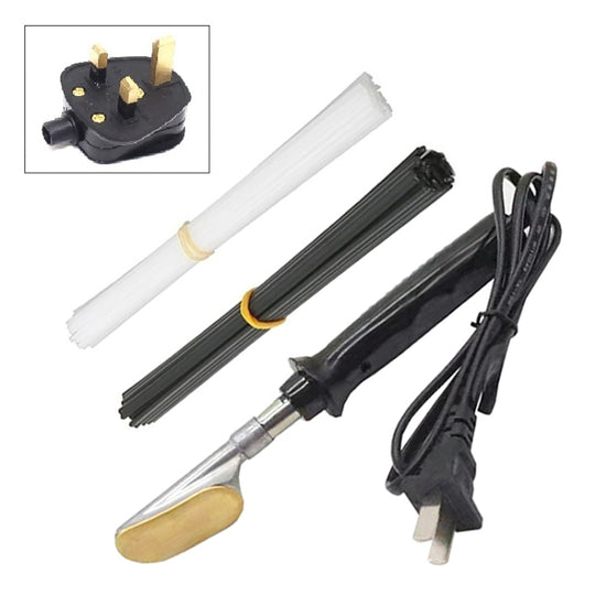 50W Auto Stoßstange Reparatur Schweißpistole Heizung Nivellierung Ausrüstung + Schweißstab (UK Stecker)
