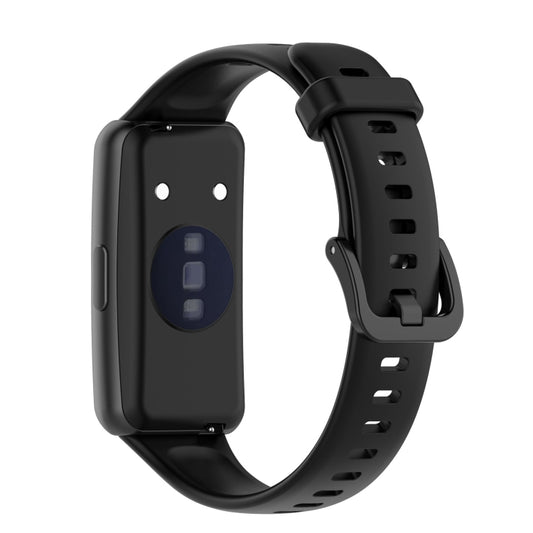 For Huawei Band 7 Silicone Watch Band(Black) by buy2fix