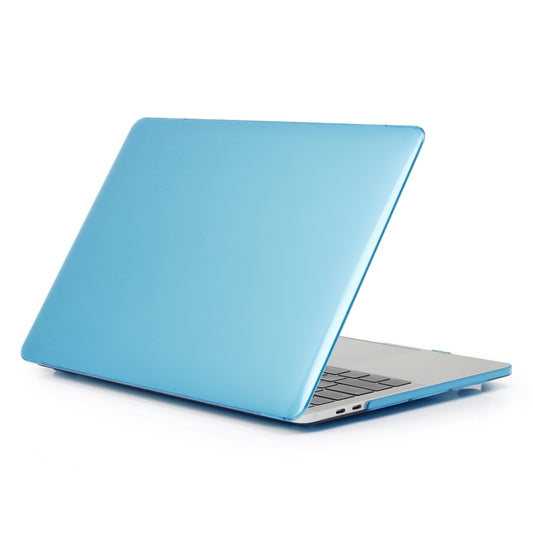 For MacBook Air 13.6 inch A2681 2022 Laptop Crystal Style Protective Case(Water Blue) - MacBook Air Cases by buy2fix | Online Shopping UK | buy2fix