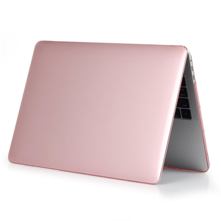 Laptop Crystal Style Protective Case For MacBook Pro 13.3 inch A2338 2022(Pink) - MacBook Pro Cases by buy2fix | Online Shopping UK | buy2fix
