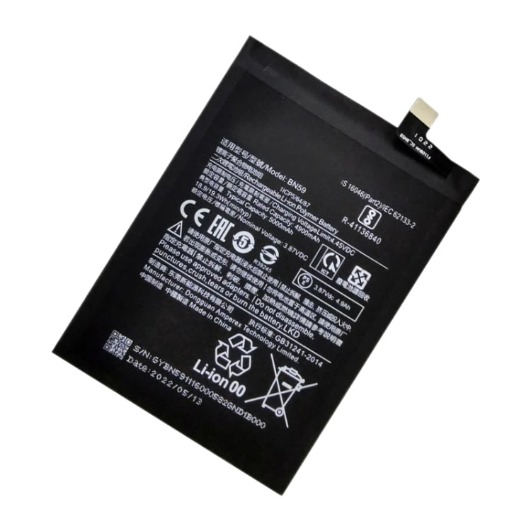 BN59 5000mAh Li-Polymer Battery Replacement For Xiaomi Redmi Note 10 / Redmi Note 10S / Redmi Note 10 5G - For Xiaomi by buy2fix | Online Shopping UK | buy2fix