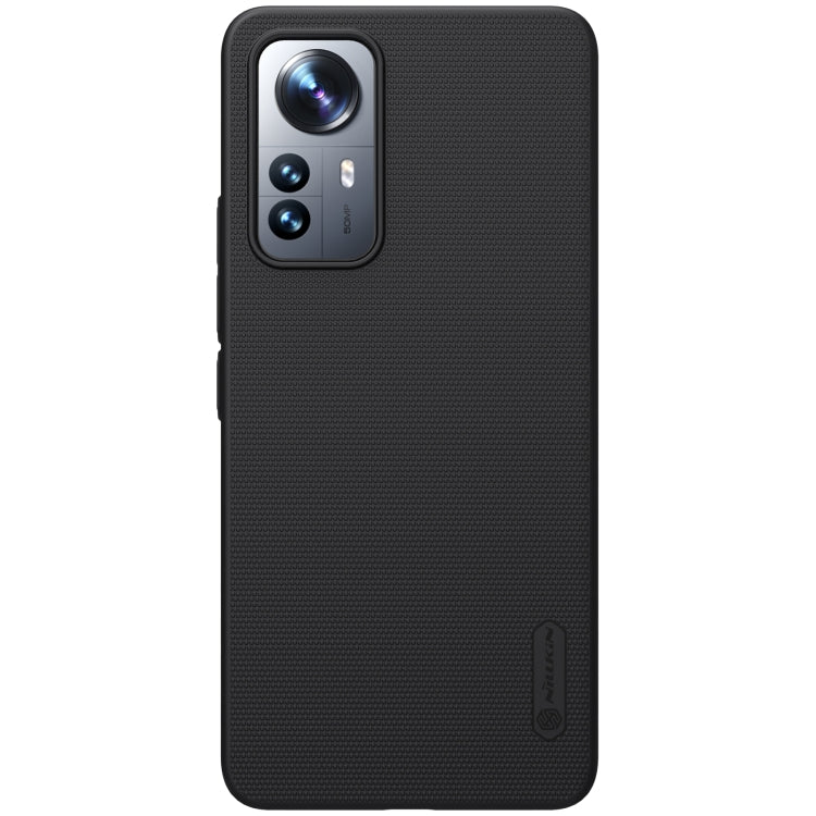 For Xiaomi 12 Lite NILLKIN Frosted PC Phone Case(Black) - Xiaomi Cases by NILLKIN | Online Shopping UK | buy2fix