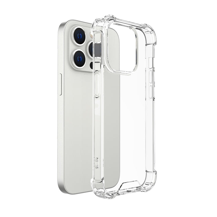 For iPhone 14 Pro Max Four-corner Airbag Anti-fall Phone Case (Transparent) - iPhone 14 Pro Max Cases by buy2fix | Online Shopping UK | buy2fix