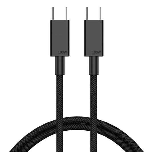 100W USB-C / Type-C to USB-C / Type-C Fast Charging Data Cable, Length:0.5m(Black) -  by buy2fix | Online Shopping UK | buy2fix