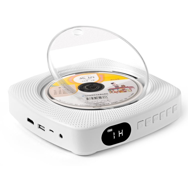 Kecag KC-609 Wall Mounted Home DVD Player Bluetooth CD Player, Specification:CD Version+ Not Connected to TV+ Plug-In Version(White) - Consumer Electronics by Kecag | Online Shopping UK | buy2fix