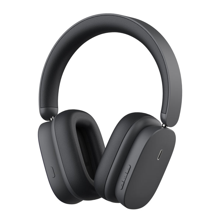 Baseus Bowie Series H1 Noise Cancelling Bluetooth Headphones(Grey) - Apple Accessories by Baseus | Online Shopping UK | buy2fix