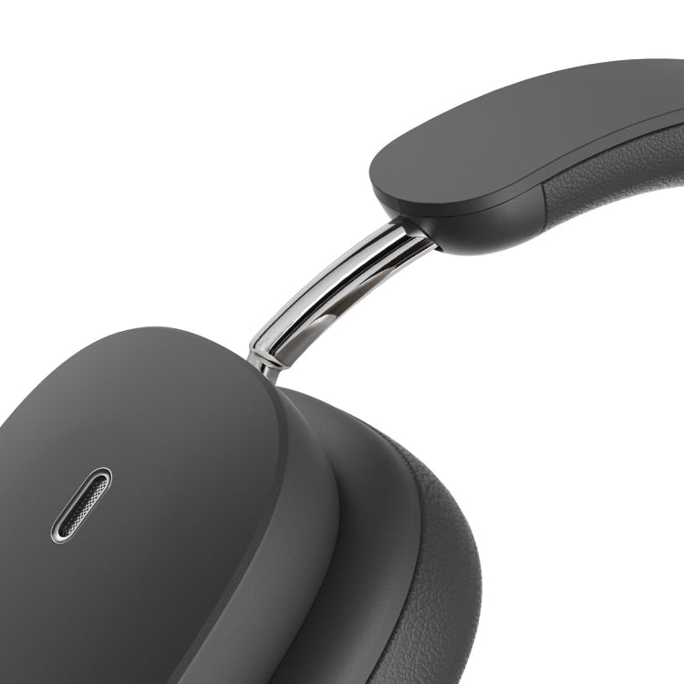 Baseus Bowie Series H1 Noise Cancelling Bluetooth Headphones(Grey) - Apple Accessories by Baseus | Online Shopping UK | buy2fix