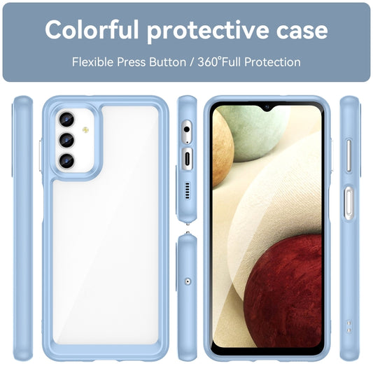 For Samsung Galaxy A13 5G Colorful Series Acrylic + TPU Phone Case(Blue) by buy2fix