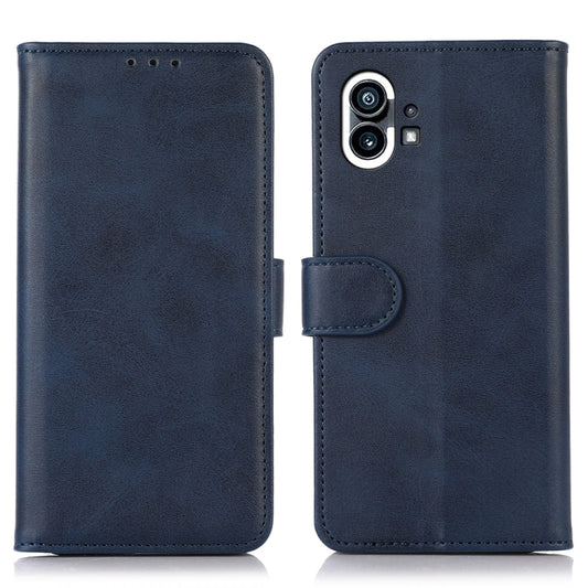 For Nothing Phone 1 Cow Texture Leather Phone Case(Blue) by buy2fix