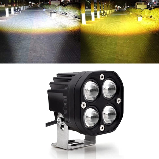 Projecteur bicolore continu pour voiture de 3 pouces 20W / 2000LM / DC9-30V
