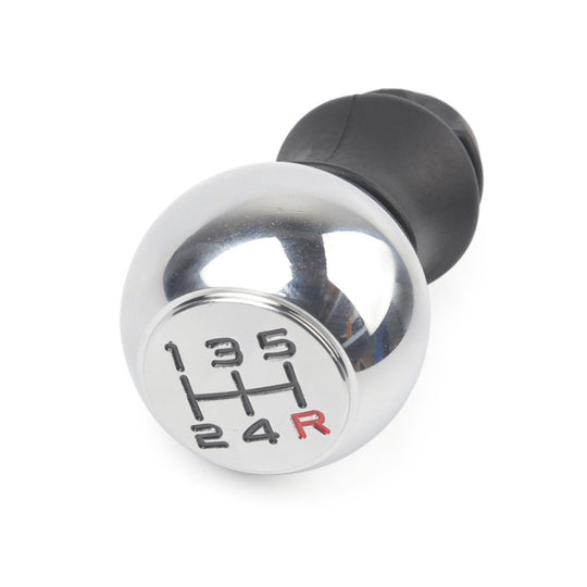 MR-9017 Car Modified Gear Stick Shift Knob Head for Peugeot, Style:5 Speed(Black Red)