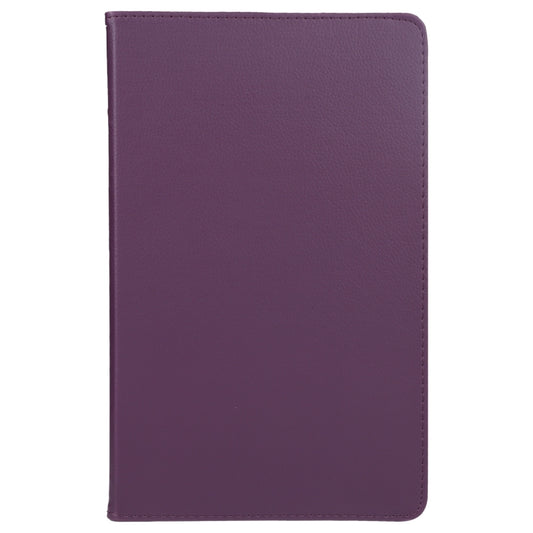 For Honor Pad 8 360 Degree Rotation Litchi Texture Flip Leather Tablet Case(Purple) by buy2fix